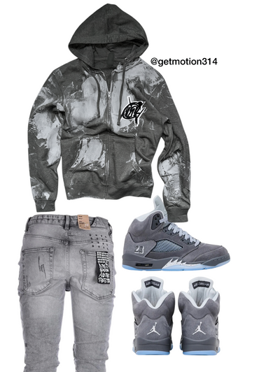 Wolf Grey 314 ZIP-UP