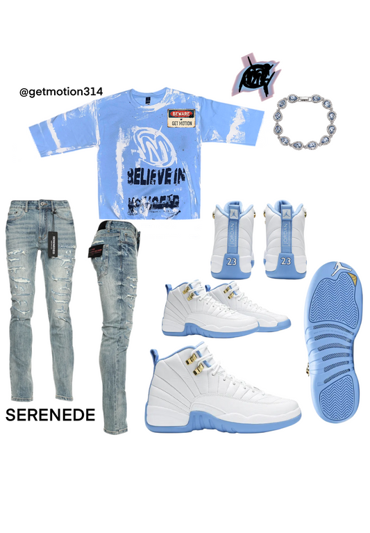 Melo 12s graffiti shirt