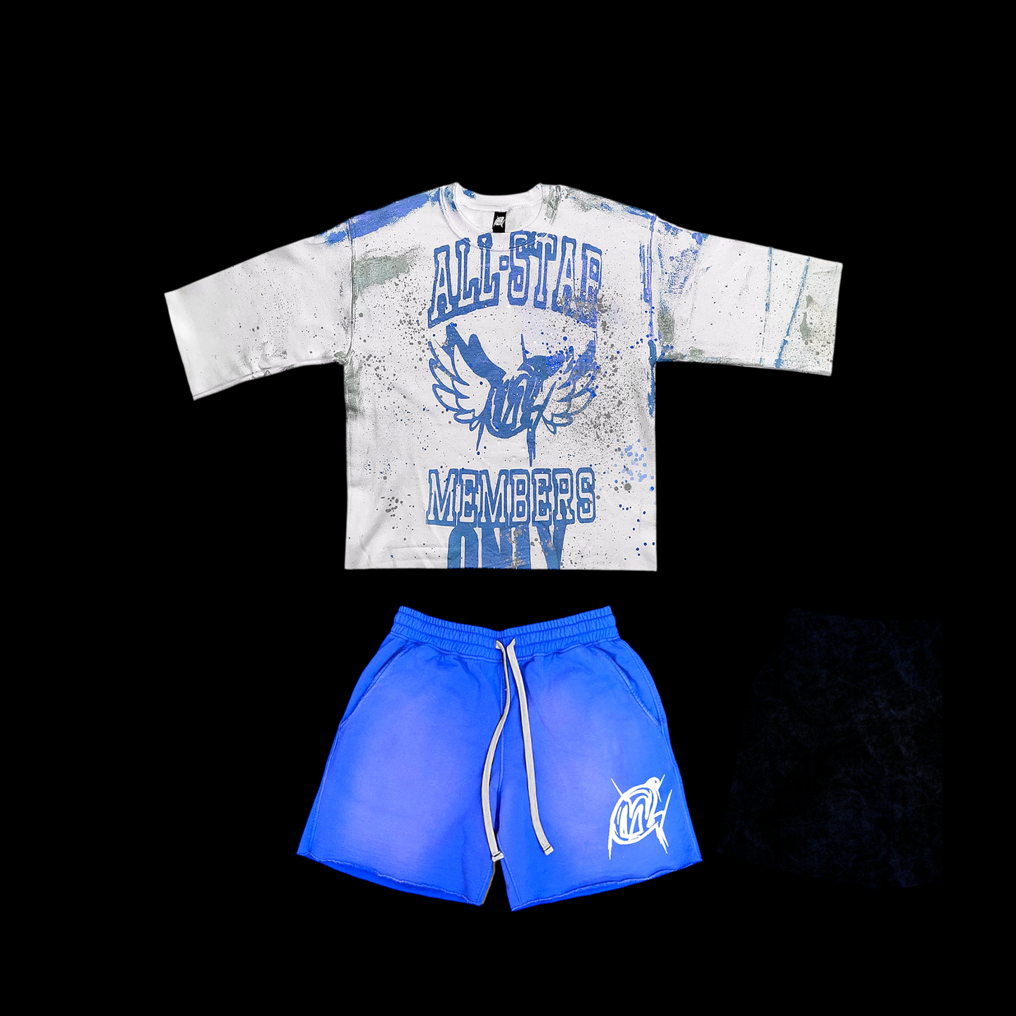 Royal Blue Short Set