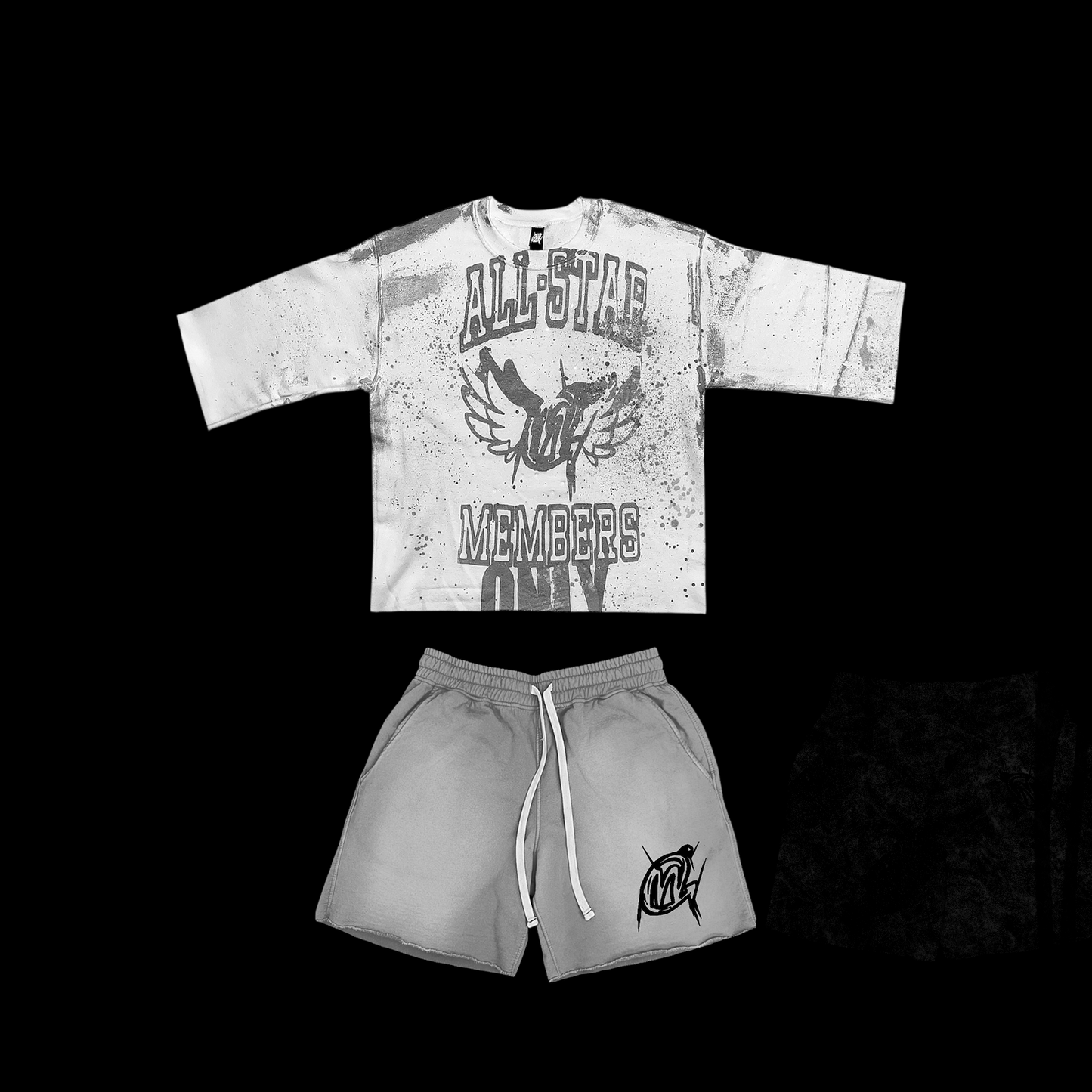 Grey Short Set