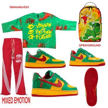 Golf green graffiti shirt