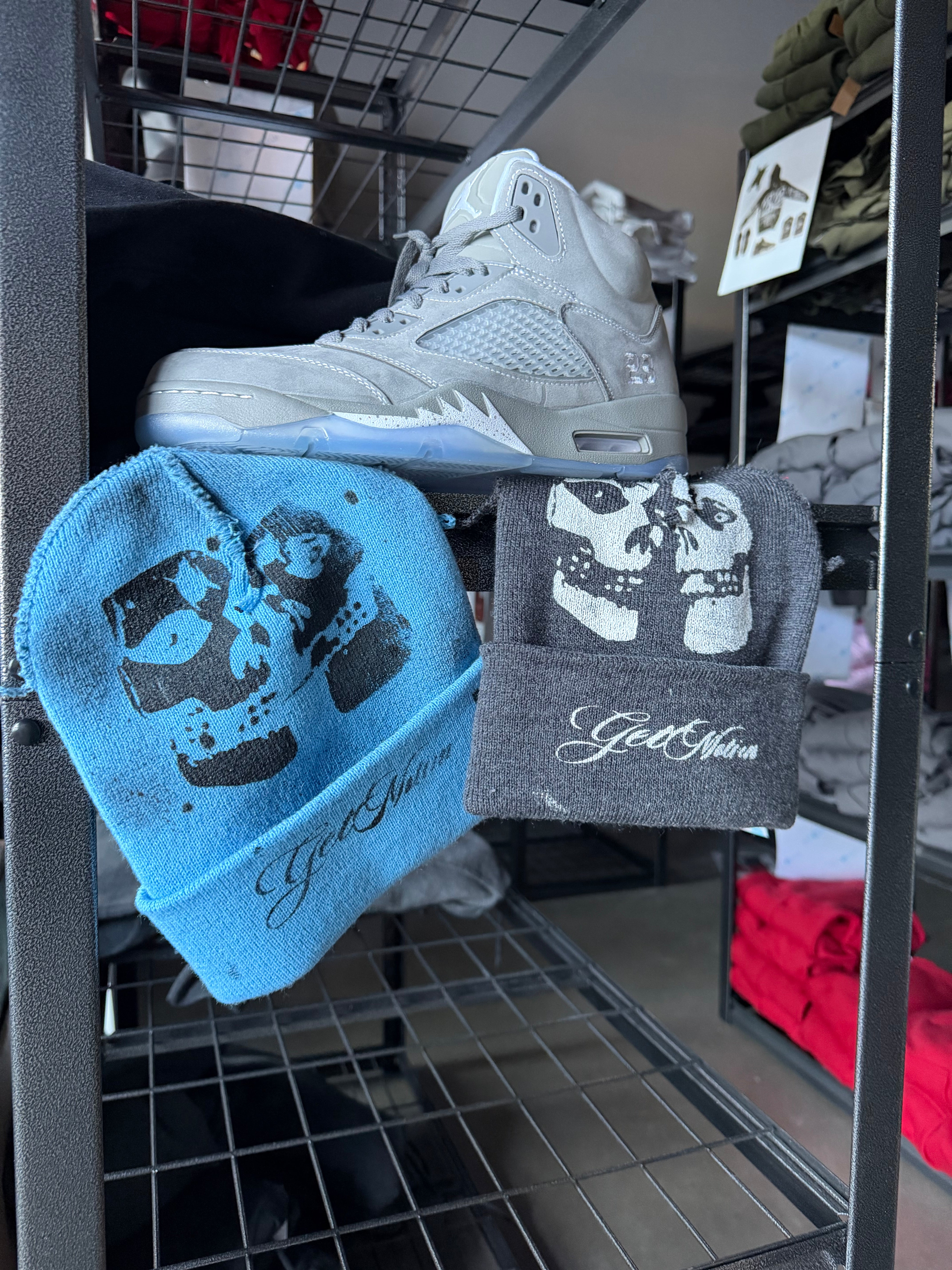 Beanie 2 Pack Wolf grey