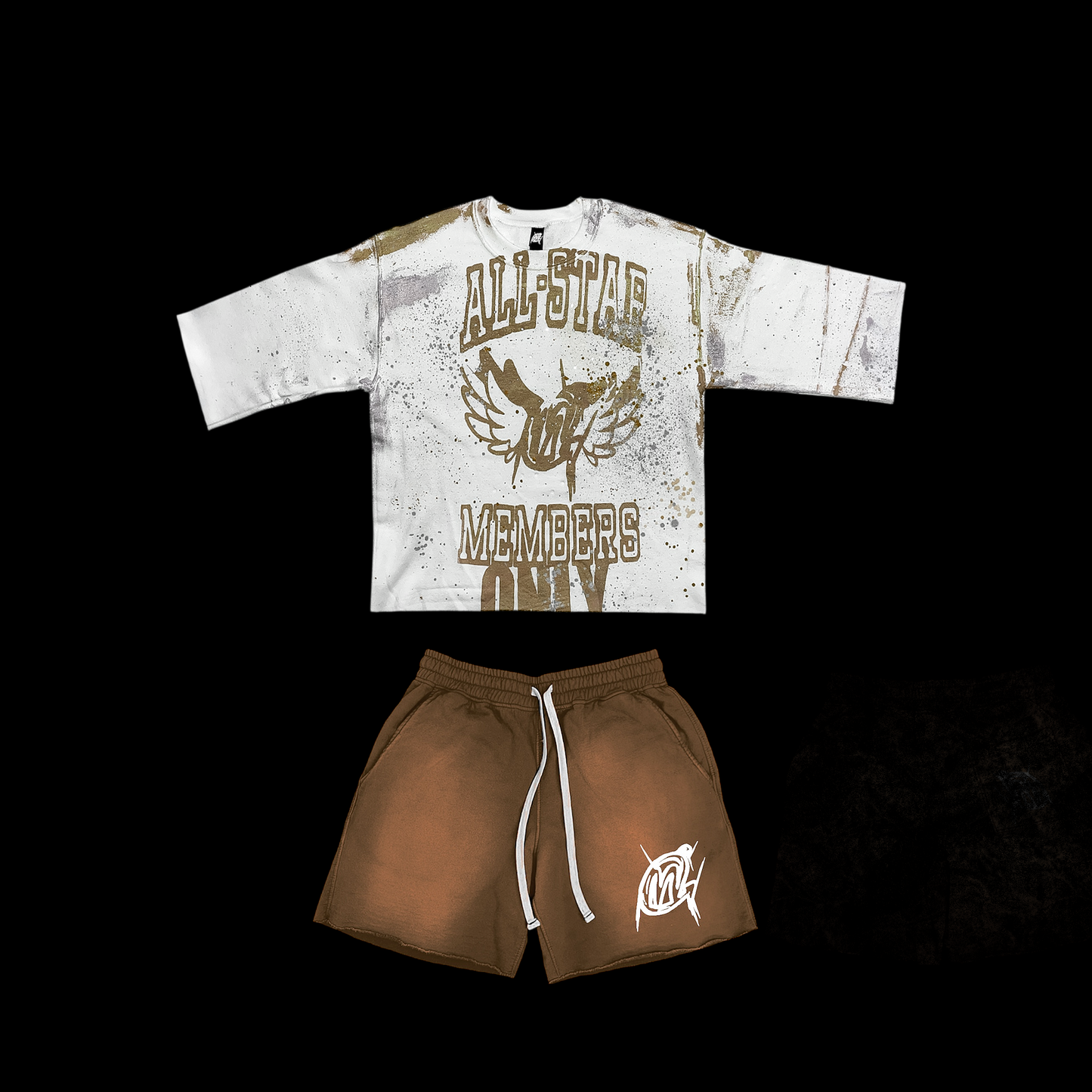 Brown Short Set