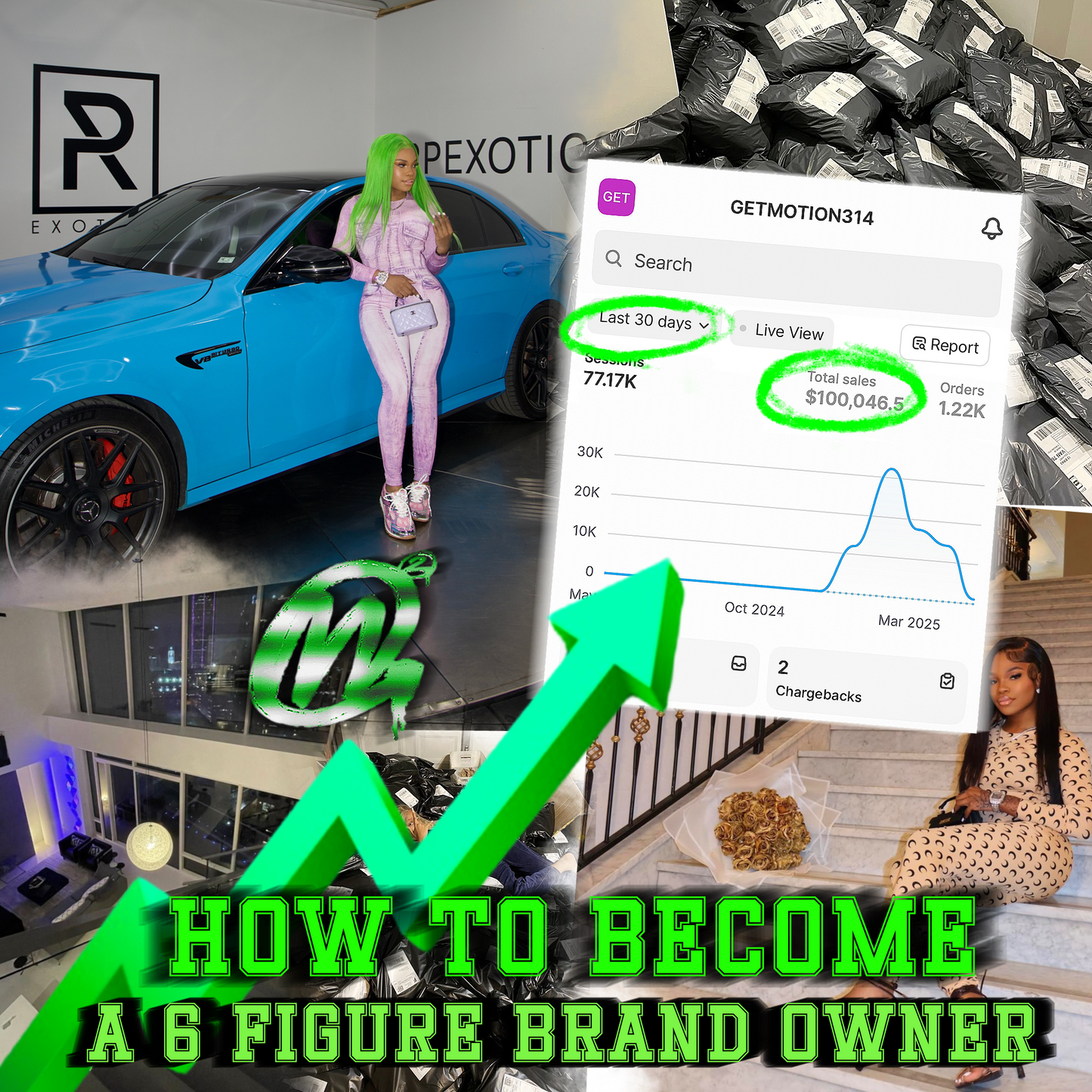 How to start your clothing brand and make 6 figures a month “DIGITAL COURSE”