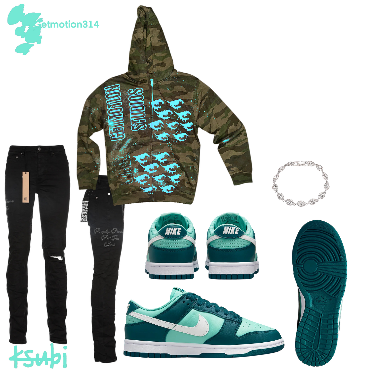 Tiffany camo Legacy Zip Up