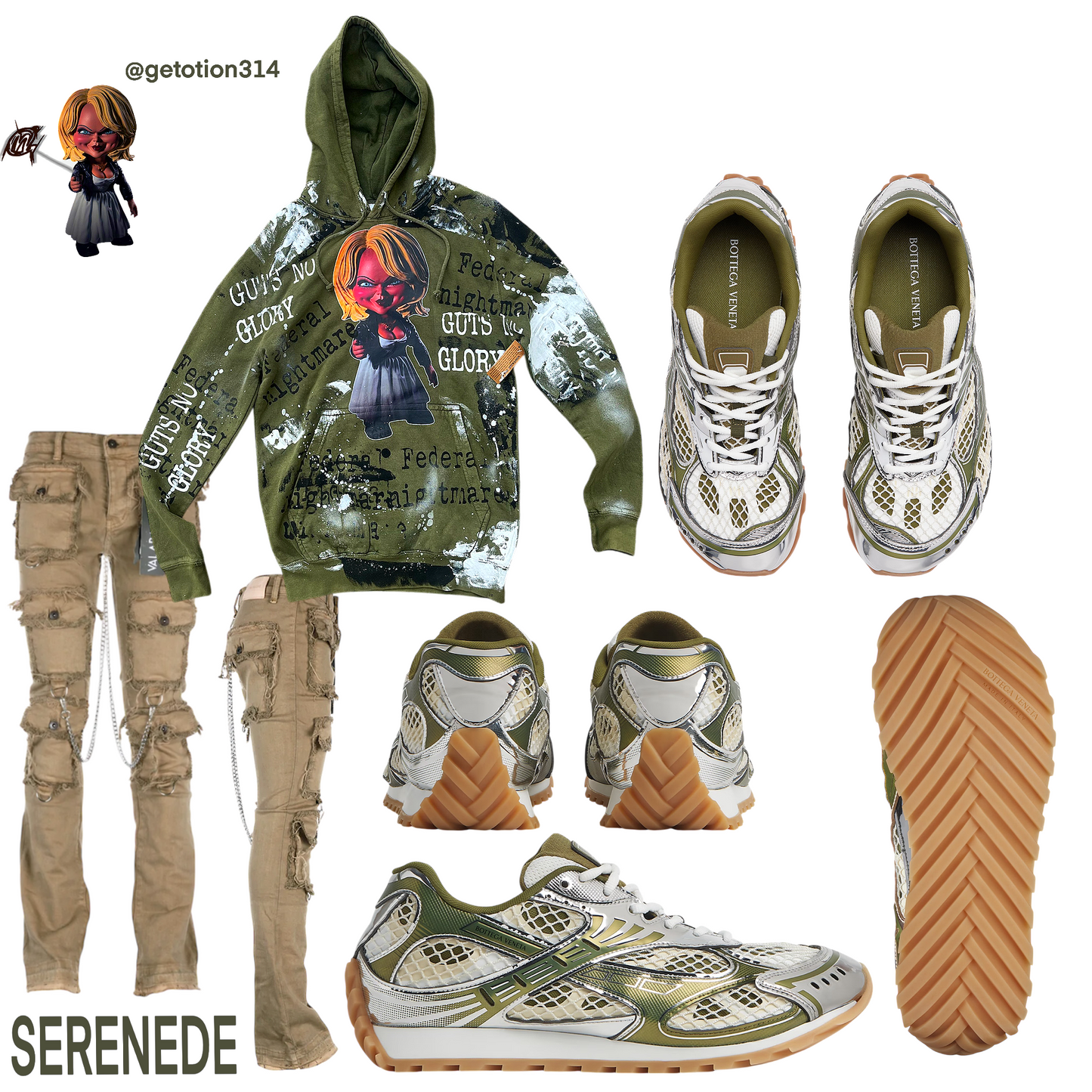 Till Death Graffiti Hoodie