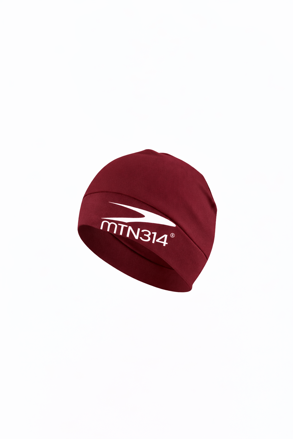 Maroon skull cap