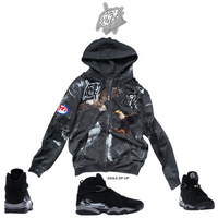 Charcoal eagle Zip-Up ( only 1 made)