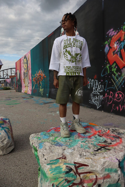 Military Green Short Set