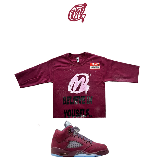 Burgundy Bnb Shirt