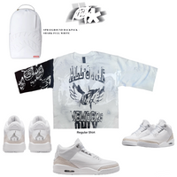 Pure money 3s   Graffiti Shirt