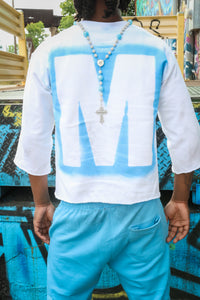 Bright Blue Short Set