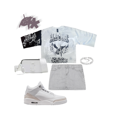 Crop Pure money 3s   Graffiti Shirt