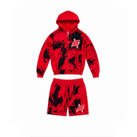 Red abstract set