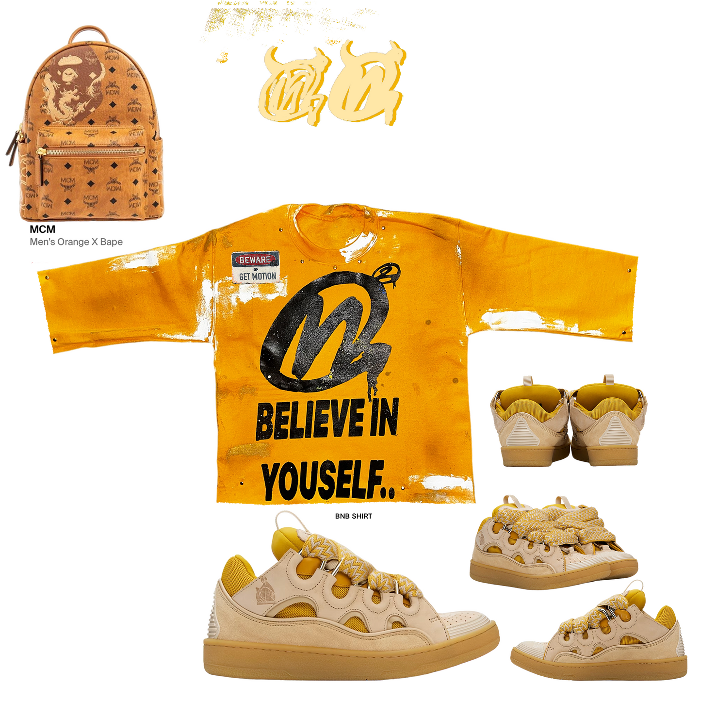 Golden Yellow BNB shirt