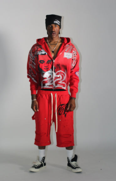 D-Boy Short Set (red)