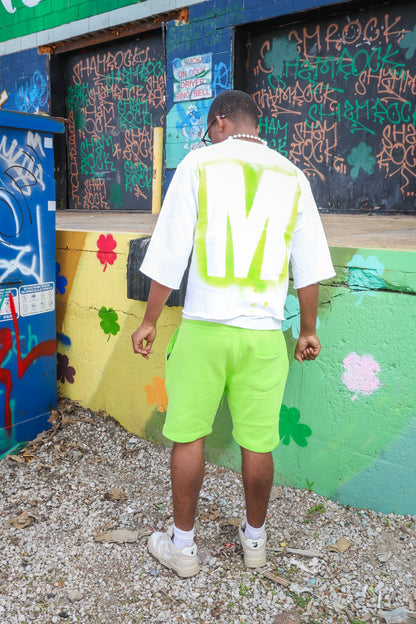 Neon Green Short Set