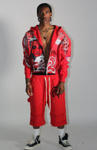 D-Boy Short Set (red)