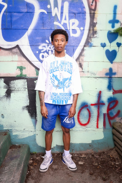 Royal Blue Short Set