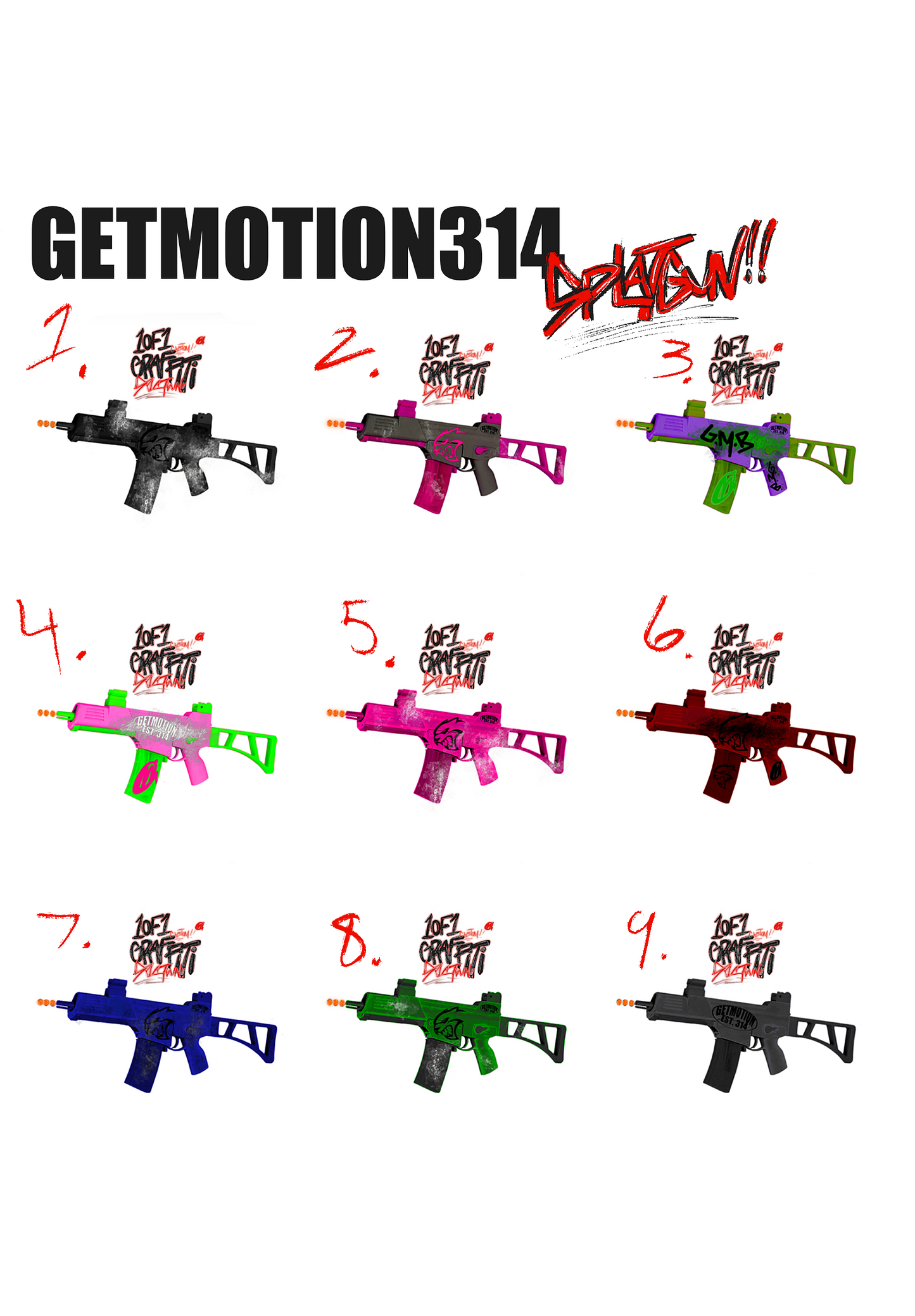 GMB SPLATGUNS