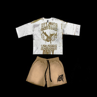 Tan Short Set