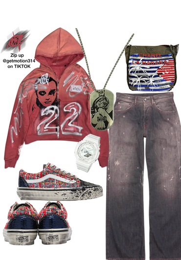 Dusty pink  HEAVYWEIGHT ZIP-UP