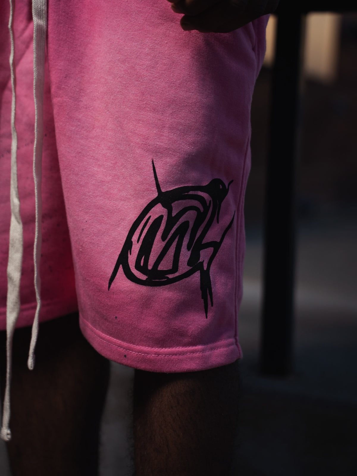 Heavyweight shorts pink