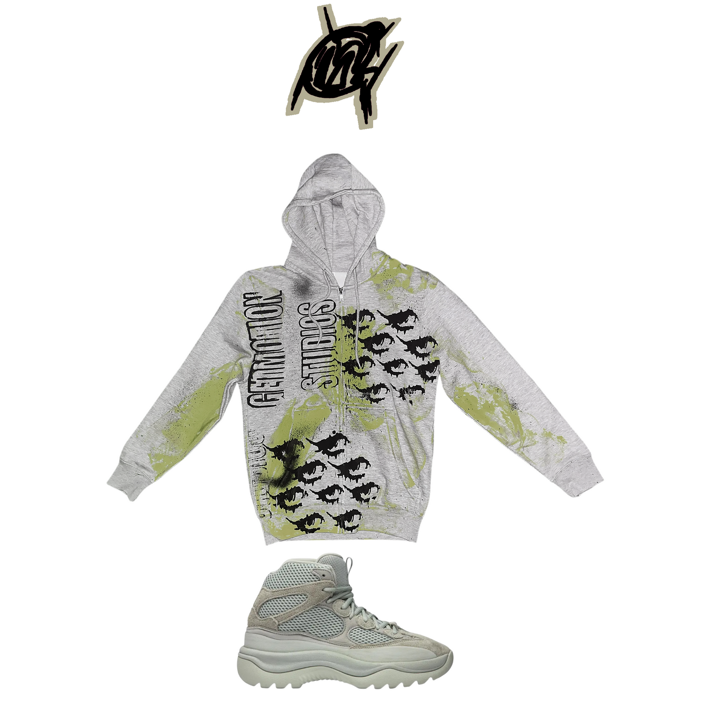 Army green   Legacy Zip Up