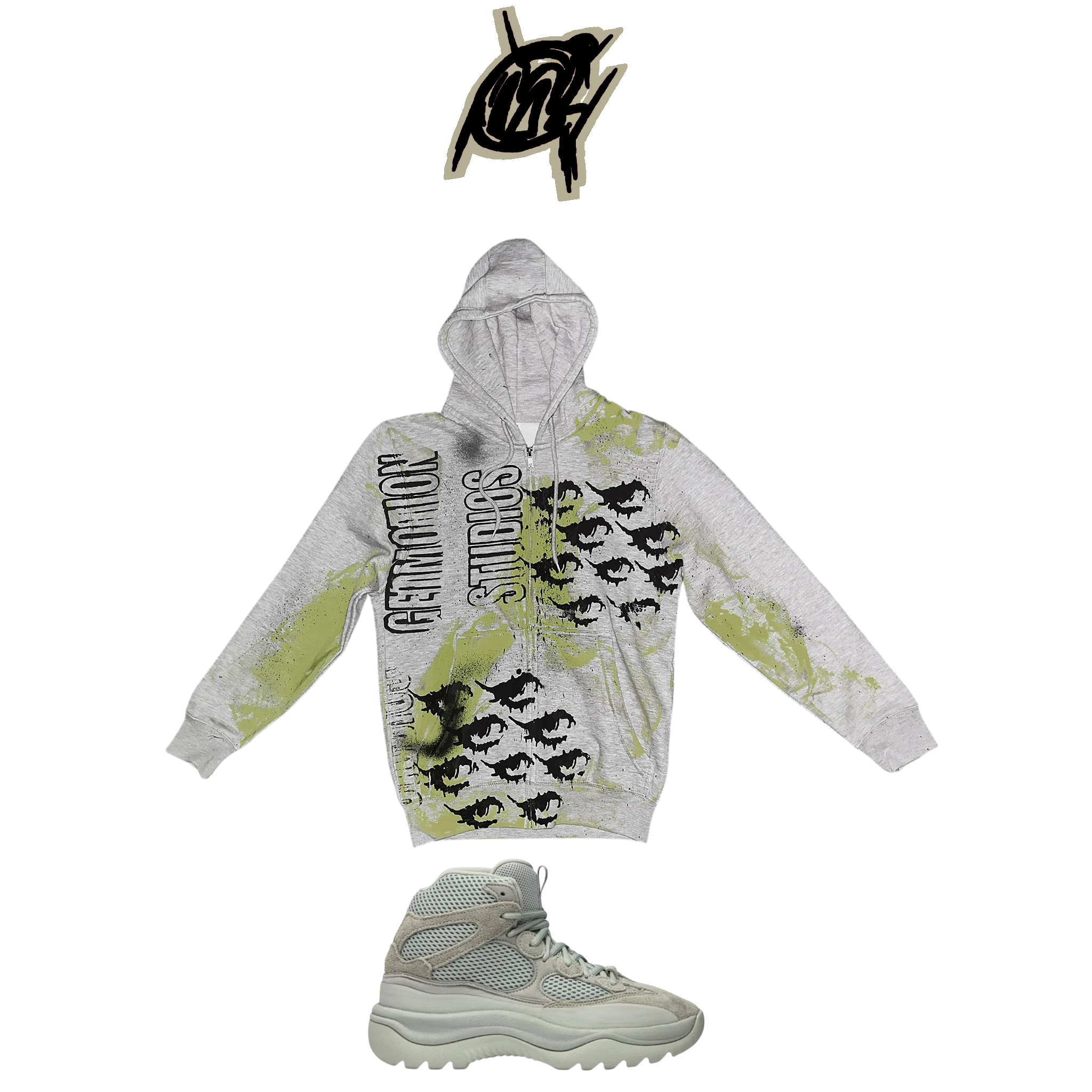 Army green   Legacy Zip Up