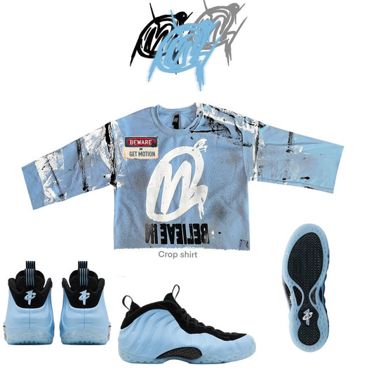 Crop Frost posite Shirt