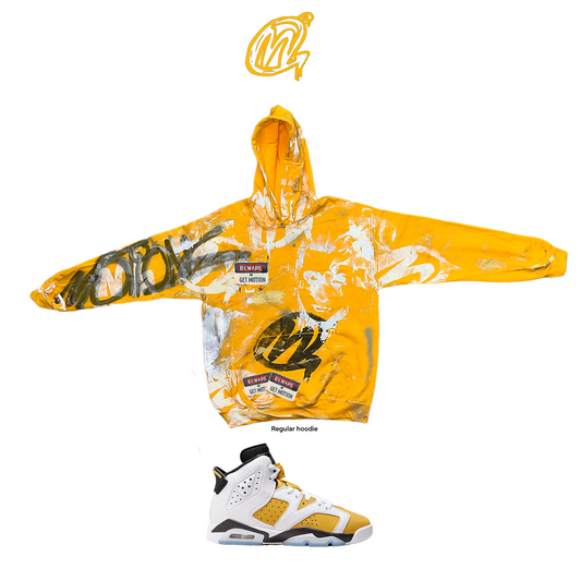 jordan ochre 6 Graffiti Hoodie