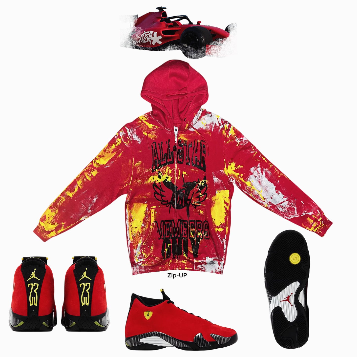 RARI RED  Zip up