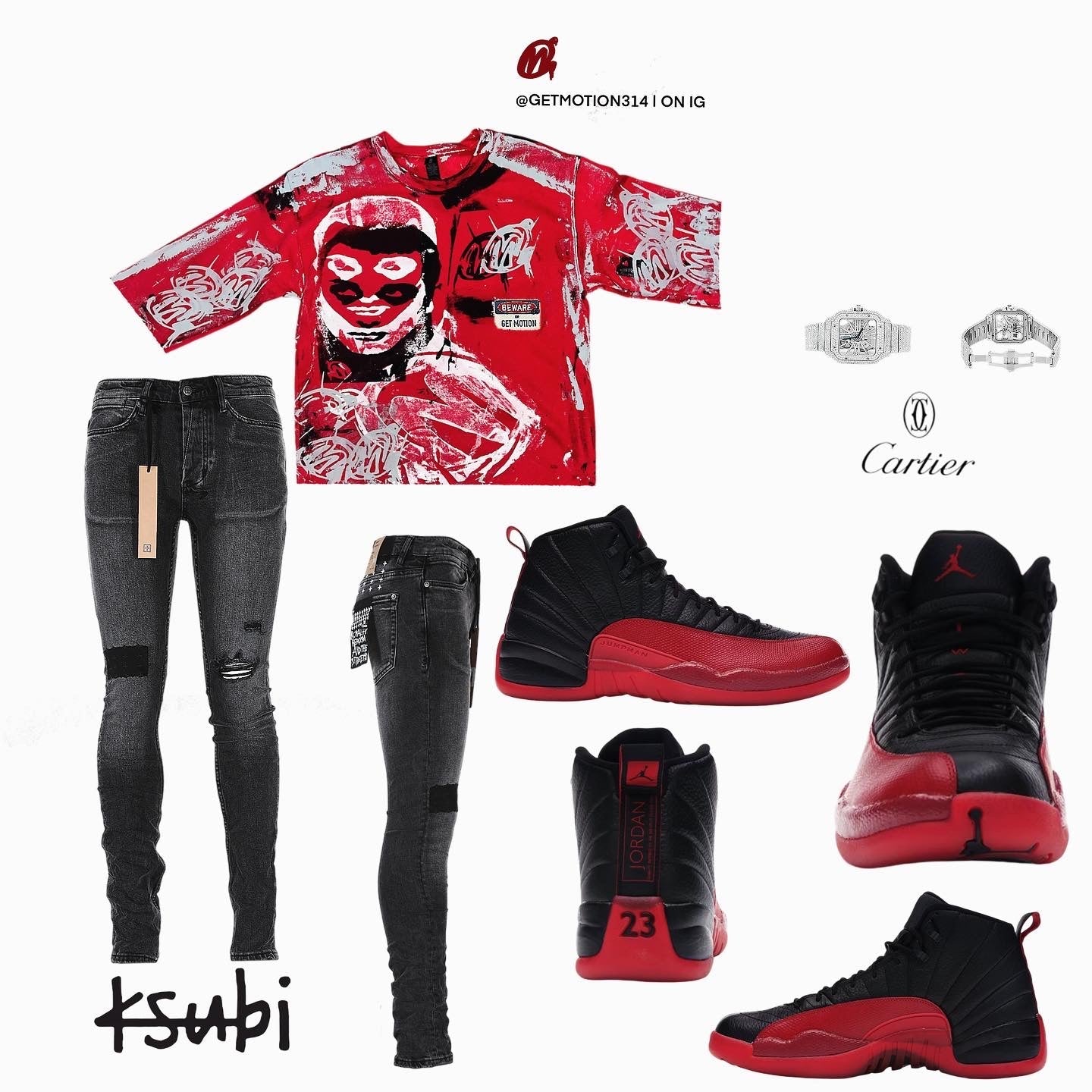 RED FACE bnb shirt