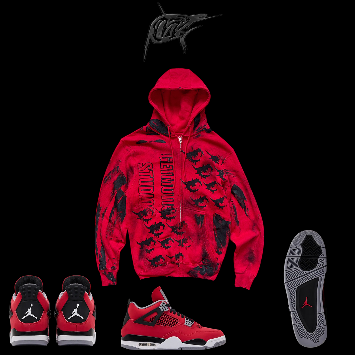 Red Toro legacy zip up