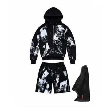 Black abstract set