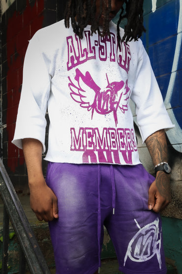 Purple Short Set