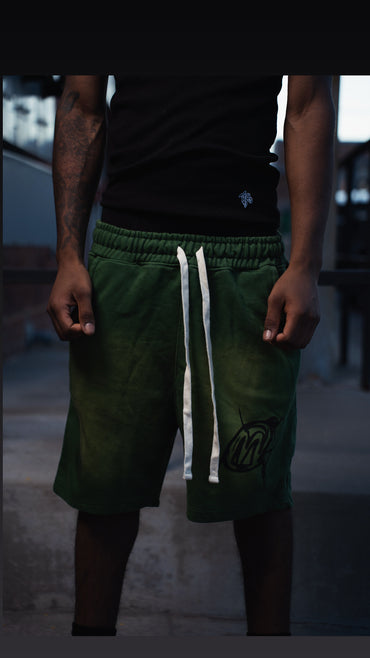 Heavyweight shorts green