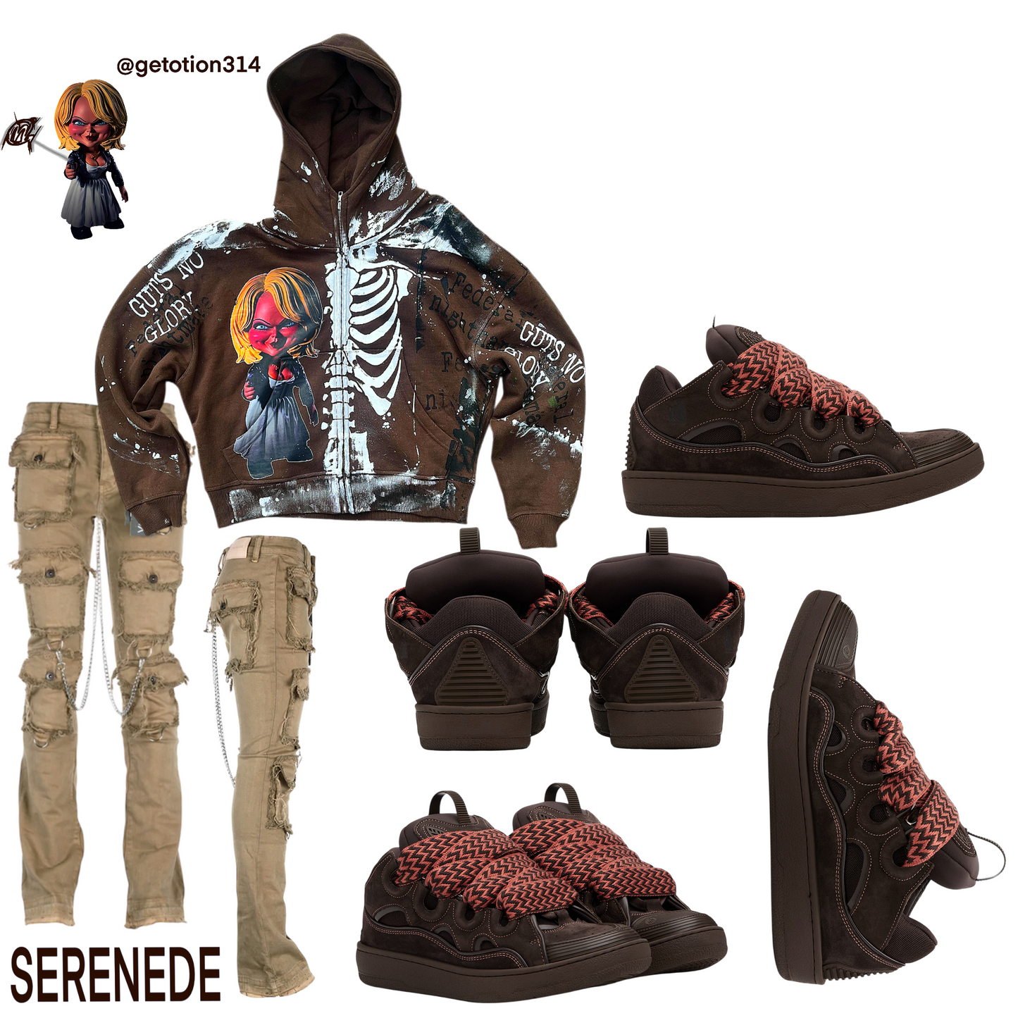 TIFF Graffiti Zip-Up