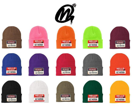 Name Tag Beanies