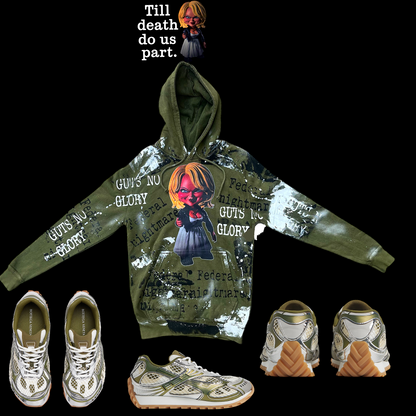 Till Death Graffiti Hoodie