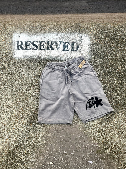 Grey New logo shorts