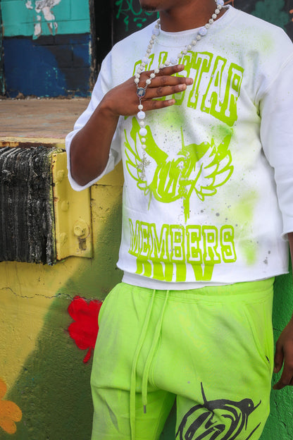 Neon Green Short Set