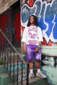 Purple Short Set