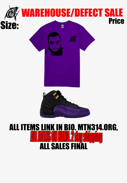 Warehouse Sale purple shirt