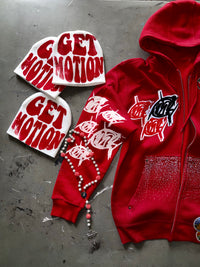 RED MARC BEANIE