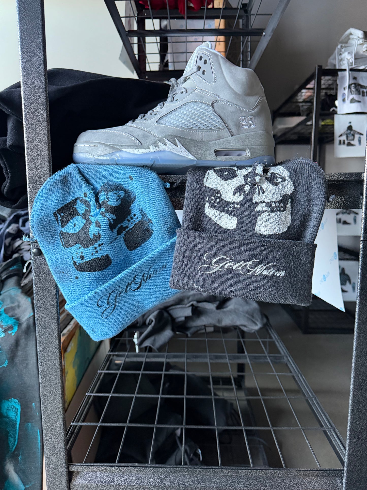 Beanie 2 Pack Wolf grey