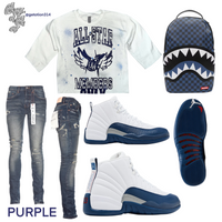 French blue  All-Star  Graffiti Shirt