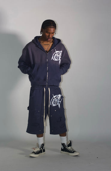 D-Boy Short Set (Navy)