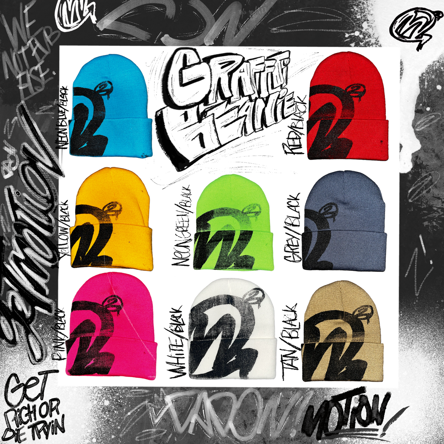 Graffiti Beanies