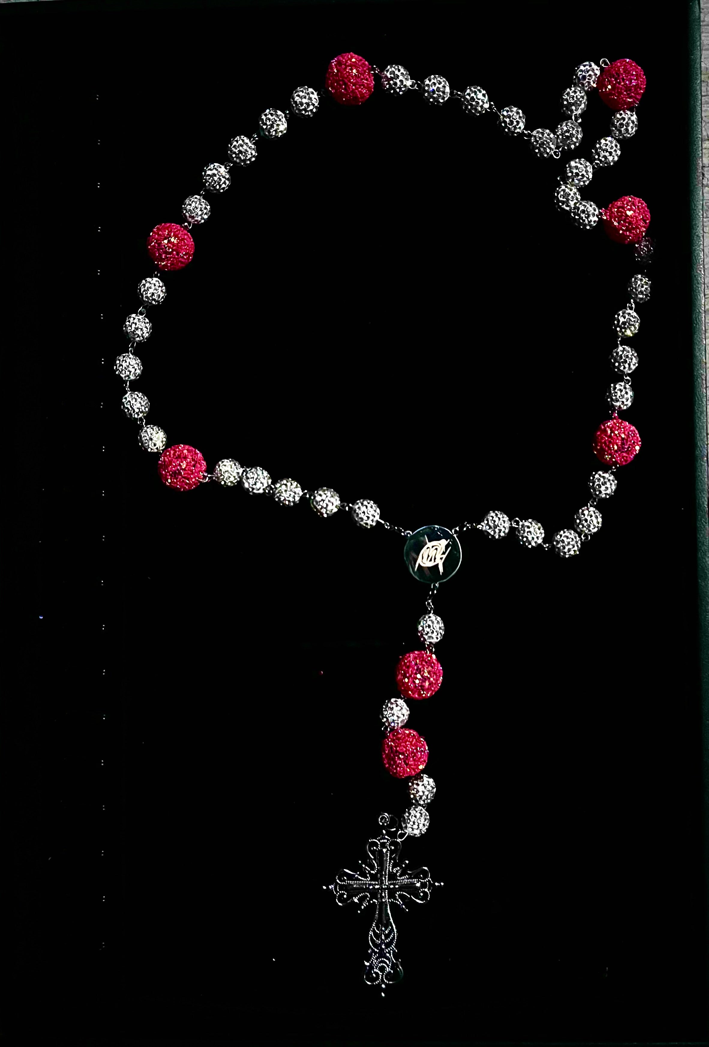 Red Bussdown Rosary